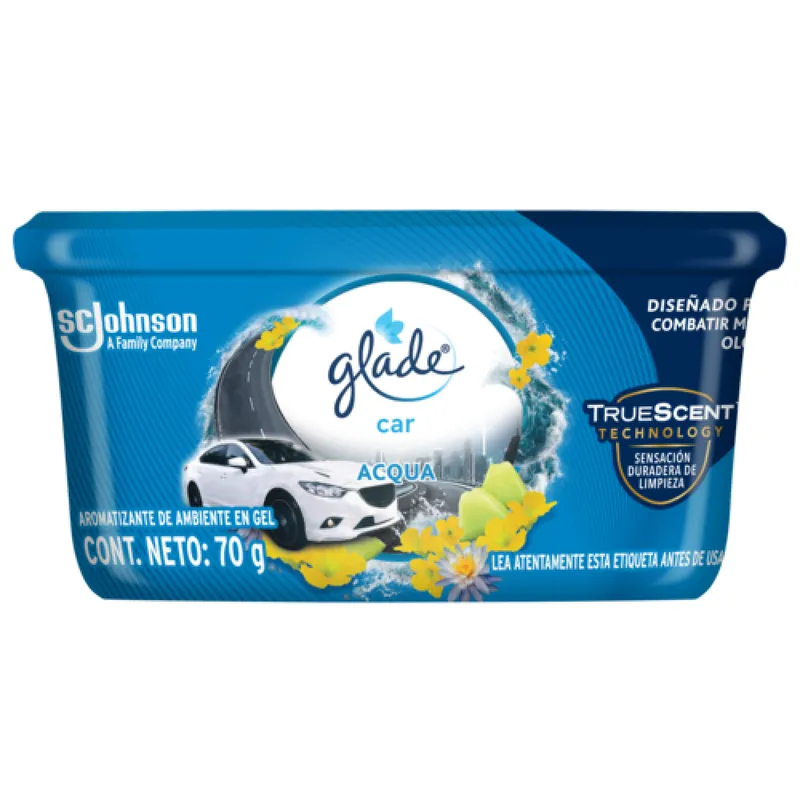 AMBIENTADOR GLADE GEL CARRO- SENSATION DECORATIVO  (3066)