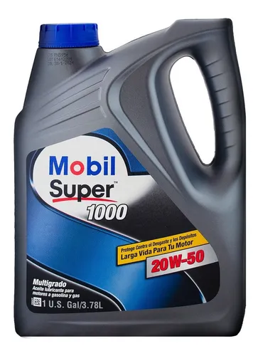 MOBIL SUPER 1000 20W50 GALON  (121928)